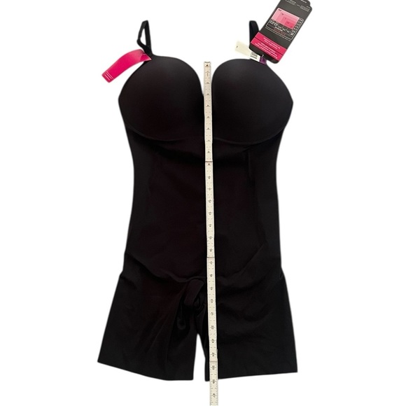 Maidenform Black Firm Control Bodysuit all in one cool comfort firm shapes XXL - Picture 5 of 16